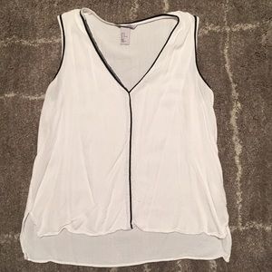 Black and white Blouse